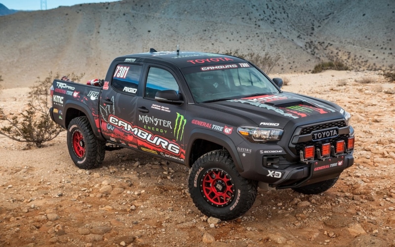 Car, Vehicle, Toyota Tacoma TRD Pro Race Truck, Toyota Tacoma, Toyota, Pickup, 1080P, Race Truck