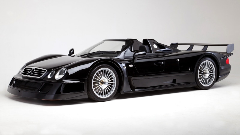 CLK, supercar, AMG, GTR, 4K, Roadster, Mercedes, Mercedes-Benz, 1998, RHD