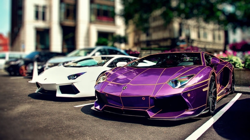 shiny, speed, stationary, traffic, motor Vehicle, architecture, urban Scene, sport, luxury, new, editorial, power, street, coupes, road, modern, selective focus