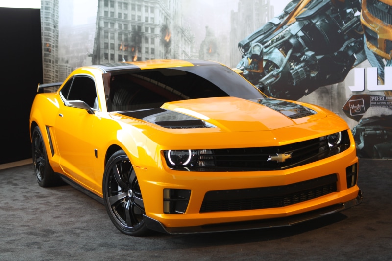 coupe, 2012, day, land Vehicle, street, city, bumblebee, orange, urban Scene, dark of the moon, sports Car, new York City, transportation, headlight, business