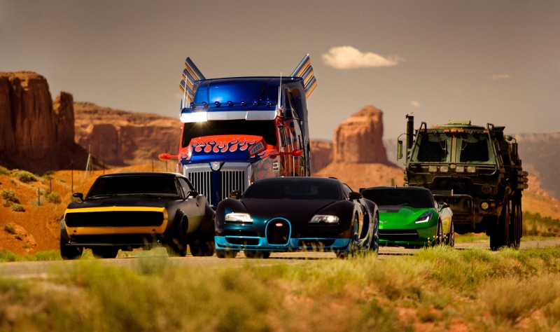 Bugatti Veyron Grand Sport, Autobots, Western Star 4900, Bumblebee, Transformers, Drift, Chevrolet Camaro SS, Chevrolet Corvette Stingray, Optimus Prime