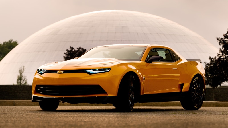 Camaro, Chevrolet Camaro, race cars, Chevrolet Camaro Bumblebee, car, 4K, sports car
