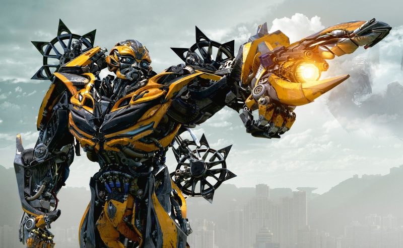 robots, Movies, no people, 4K, Action, sky, built structure, 2014, nature, Movie, city, focus on foreground, building exterior, Transformers, animal representation