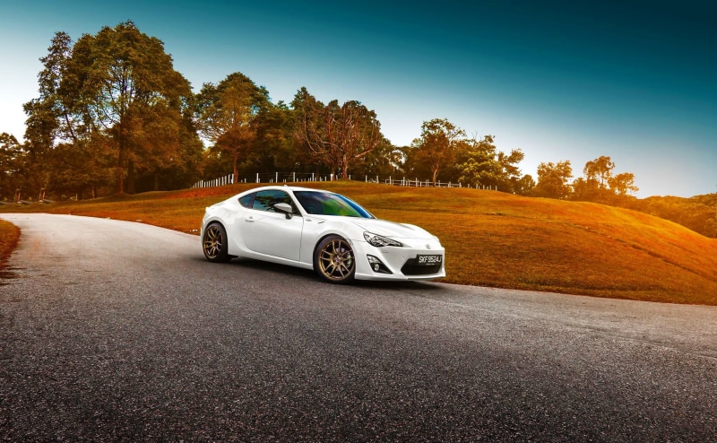 Toyota, sport, gt, GT86, Shade, car, white, 1080P, Photoworks