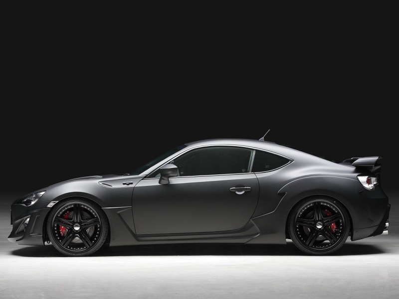 toyota, 2013, 1080P, wald, gt86, cars, black, modified, international, sports, line