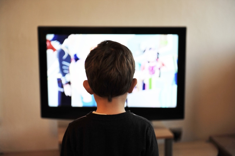 arts culture and entertainment, lifestyles, lifestyle, people, indoors, video, leisure activity, one person, liquid-Crystal Display, television, boys, tv