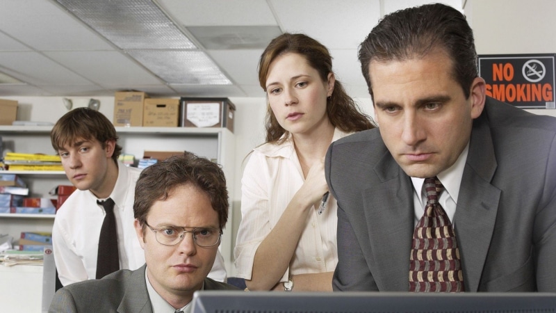 The Office (US), Steve Carell, TV Show, Pam Beesly, Jim Halpert, Dwight Schrute, Jenna Fischer, Rainn Wilson, John Krasinski, 1080P, Michael Scott