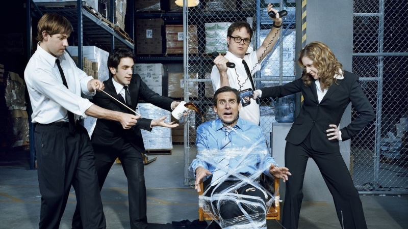 The Office (US), 1080P, B.J. Novak, Rainn Wilson, Steve Carell, Michael Scott, Dwight Schrute, Jenna Fischer, John Krasinski, TV Show, Jim Halpert, Ryan Howard