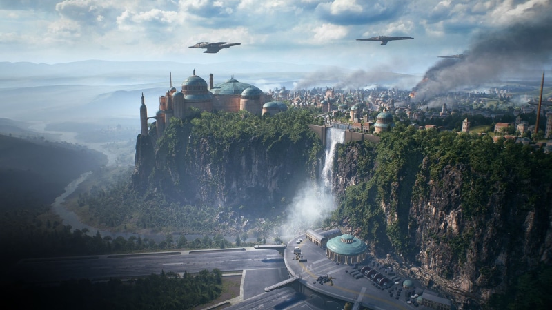 Star Wars, Star Wars Battlefront II, 1080P, video games, Naboo