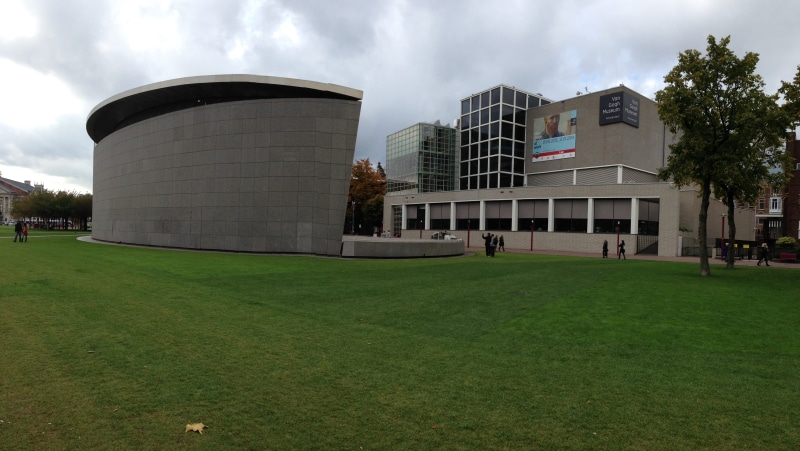 modern, museum, day, lawn, building exterior, grass, people, amsterdam, tree, sky, office building exterior, netherlands, rijksmuseum, city, built structure