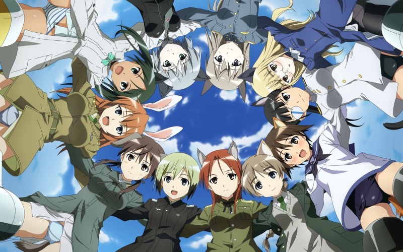 Anime, Strike Witches, 1080P