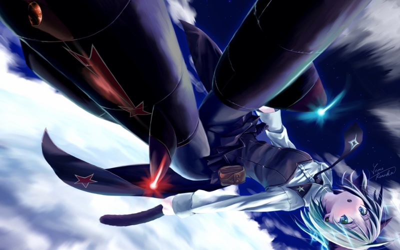1080P, Strike Witches, Anime, Sanya V. Litvyak