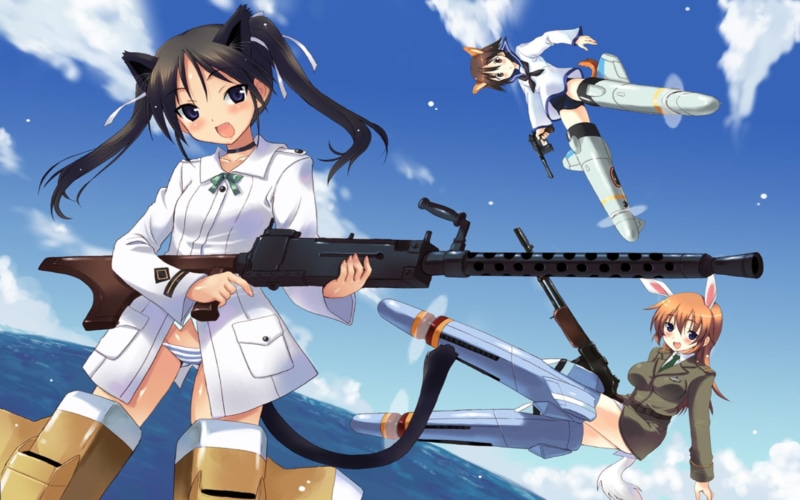 witches, anime, 1080P, x, hot, strike, hd, art, Strike Witches