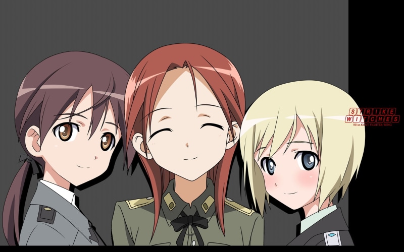 witches, hot, hd, anime, art, 1080P, Strike Witches, strike, x