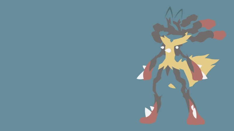 anime, lucario, simple, simple background, 1080P, background, minimalism