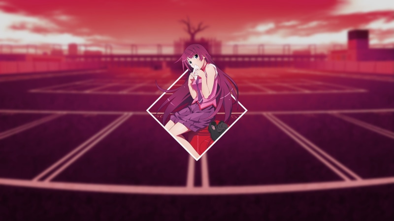 Monogatari Series, Senjougahara Hitagi, 1080P, anime girls