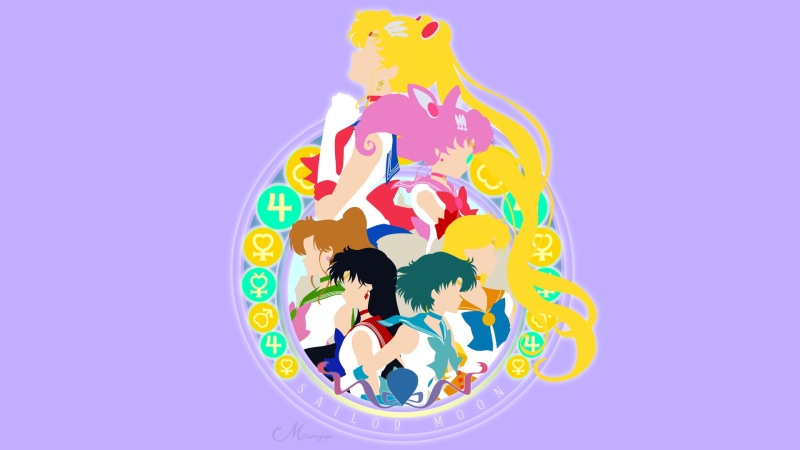1080P, Usagi Tsukino, Ami Mizuno, Rei Hino, Minako Aino, Sailor Moon