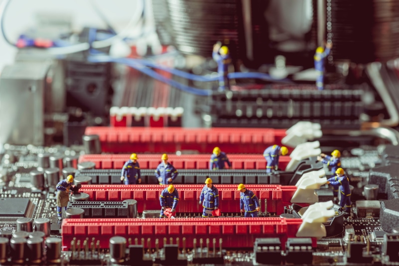 cleaning, motherboards, EVGA, doll, 4K