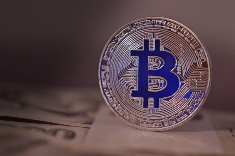 finance, future, coins, table, still life, studio shot, krypto, single object, business, bit, the past, btc, number, round, history, colored background