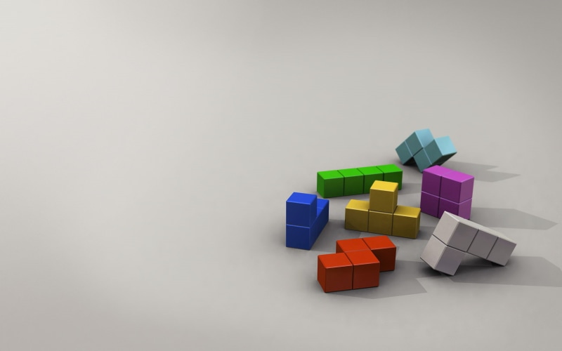 720P, tetris, video games, hd, gray, grey