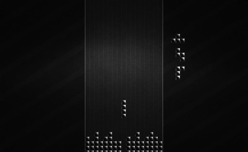 copy space, knob, wall - building feature, metal, lock, entrance, dark, Game, 2K, protection, door, number, screenshot, indoors, application, Black, Tetris