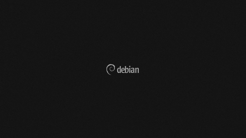 1080P, Linux, computer, minimalism, monochrome, technology, Debian