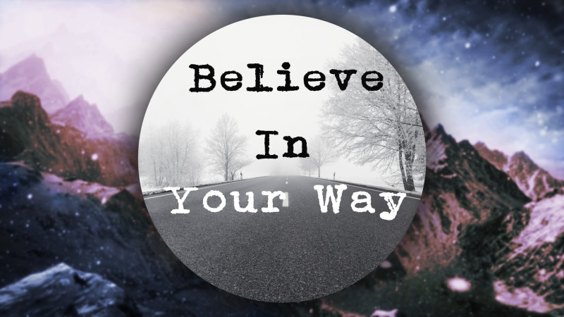 focus on foreground, communication, sky, 1080P, information sign, motivational, sign, message, circle, mountain, way, no people, symbol, shape, script