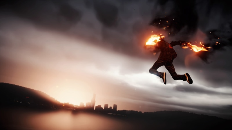 video games, Infamous: Second Son, architecture, fire, men, one person, outdoors, 1080P, sky, vitality, communication, effort, full length, risk, determination