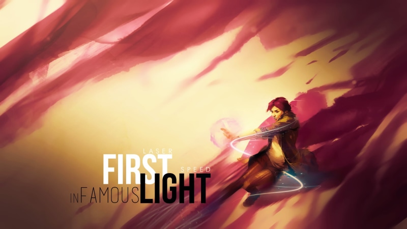 musician, blurred motion, string instrument, musical instrument, fashion, video games, Abigail Walker, young adult, performance, full length, sitting, Infamous: First Light