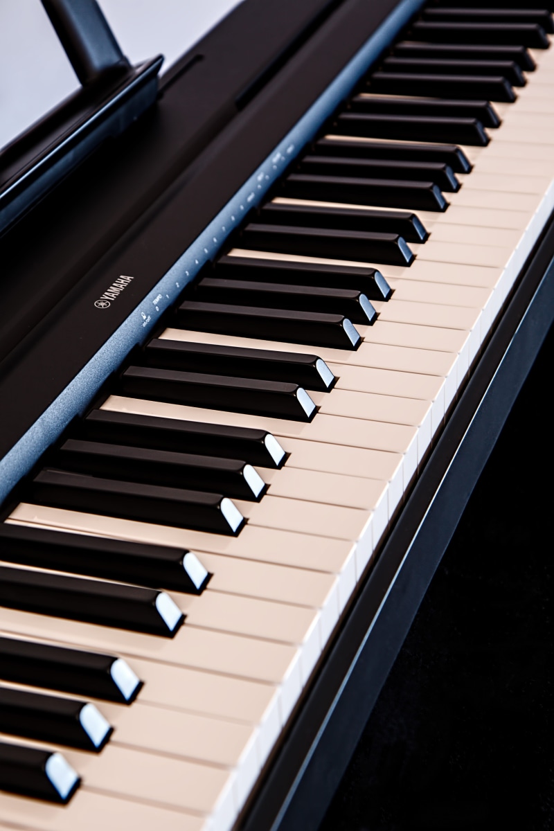 piano key, black, high angle view, instrument, arts culture and entertainment, musical instrument, keys, musical equipment, black color, keyboard instrument