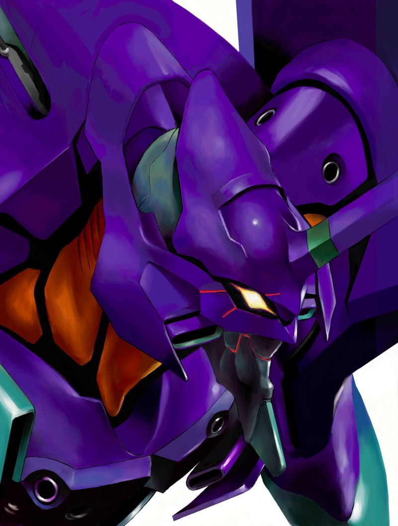 EVA Unit 01, anime, 5K, Neon Genesis Evangelion