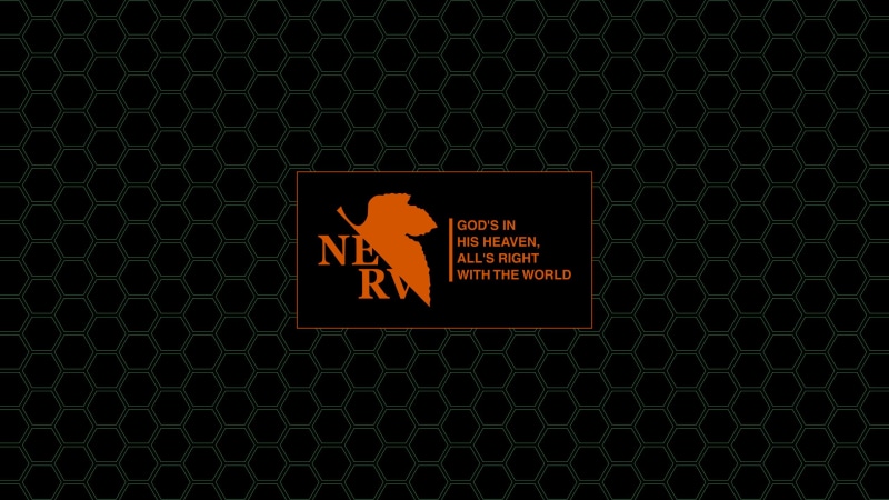 Nerv, 2K, Neon Genesis Evangelion, fictional logo, hexagon