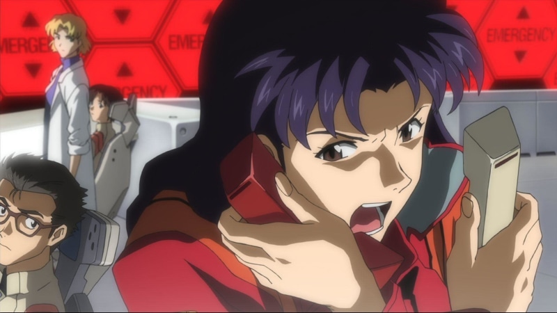 Ritsuko Akagi, Evangelion, Misato Katsuragi, Maya Ibuki, Makoto Hyûga, Evangelion: 1.0 You Are (Not) Alone, 1080P