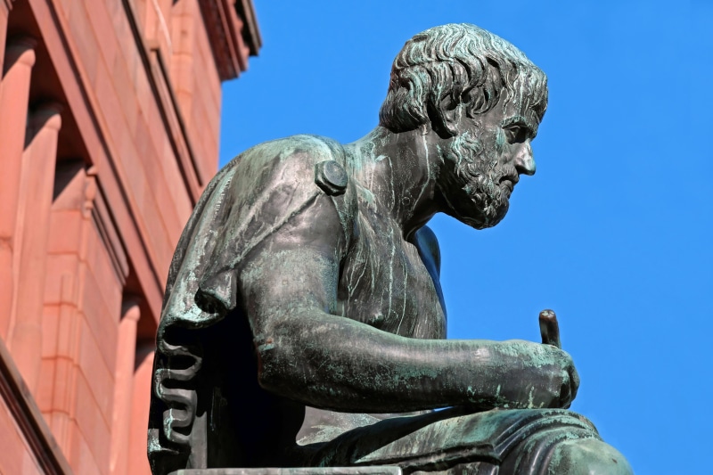 figure, low angle view, nature, architecture, sky, history, philosopher, the past, human representation, art, 4K, clear sky, scientists, craft, albert-ludwigs-university of