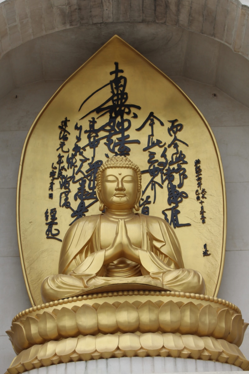 statue, creativity, faith, buddha, building, buddhist, carving, architecture, worship, peace, human representation, built structure, ornate, 5K, art and craft