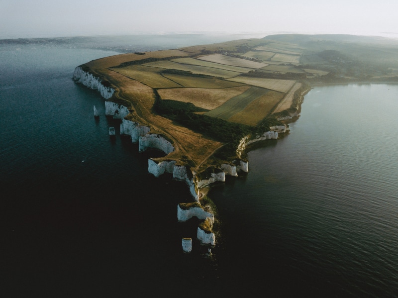 drone, sea, coastline, geology, europe, scenics, nautical Vessel, nature, sunlight, high Angle View, outdoors, glow, coast, beauty In Nature, aerial View