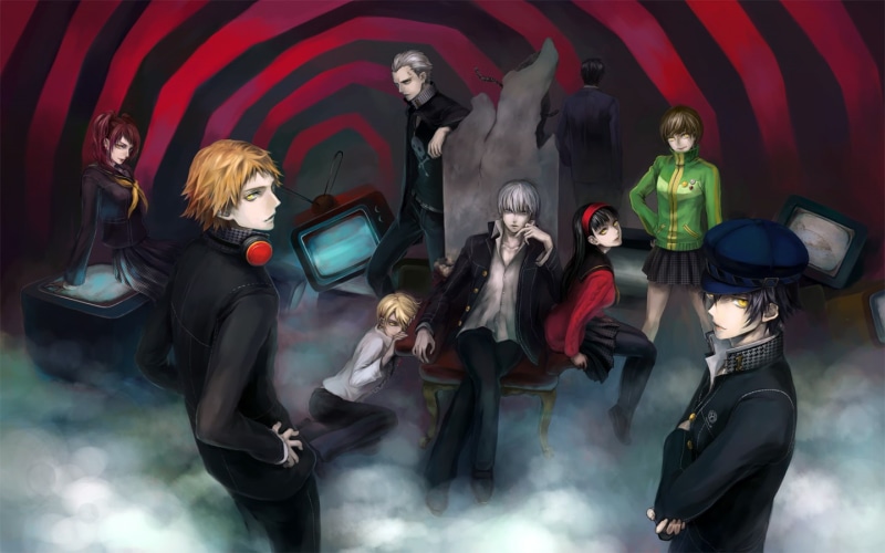 series, persona, narukami, shirogane, tatsumi, chie, amagi, kanji, naoto, yukiko, yuu, rise, yosuke, satonaka, hanamura, kuma, kujikawa, 720P