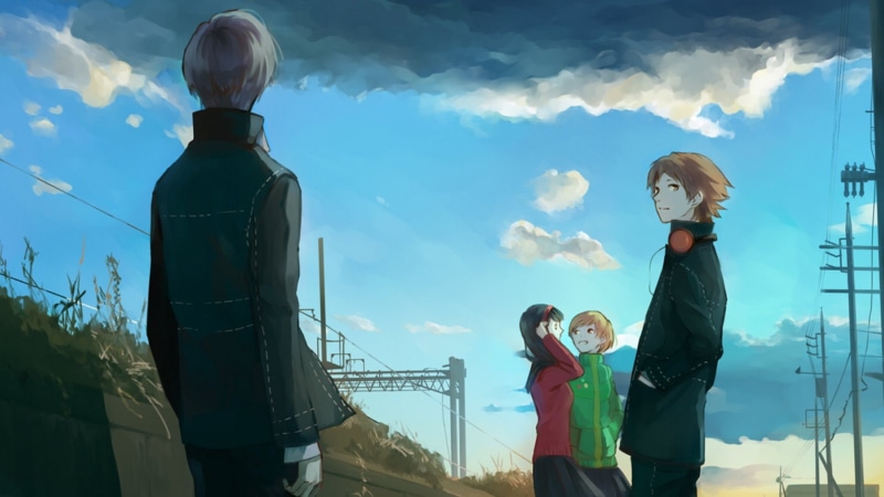 Yosuke Hanamura, Persona, Yukiko Amagi, Chie Satonaka, Anime, Video Game, Persona 4, Yu Narukami, 1080P