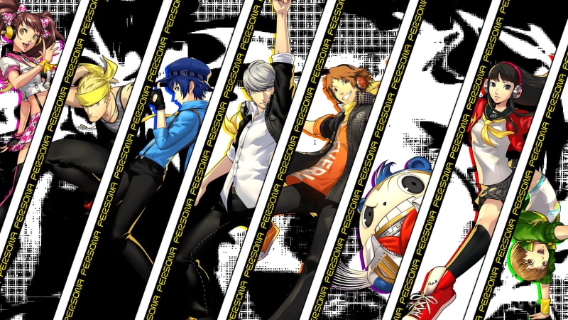 Yosuke Hanamura, Rise Kujikawa, Yukiko Amagi, Teddie (Persona), Chie Satonaka, Persona, Naoto Shirogane, 1080P, Kanji Tatsumi, Persona 4: Dancing all Night