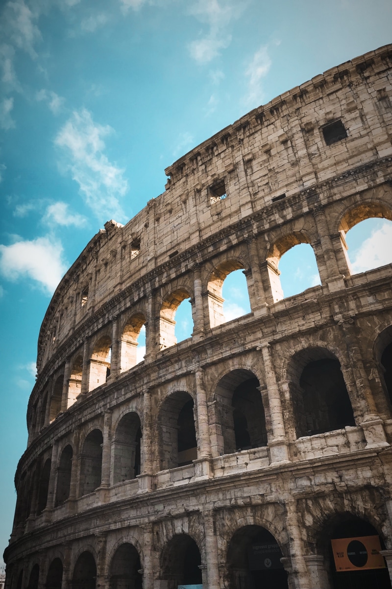 archaeology, rome, arch, cloud - sky, arts culture and entertainment, built structure, old ruin, arched, tourism, the past, roma, emperor, history, nature