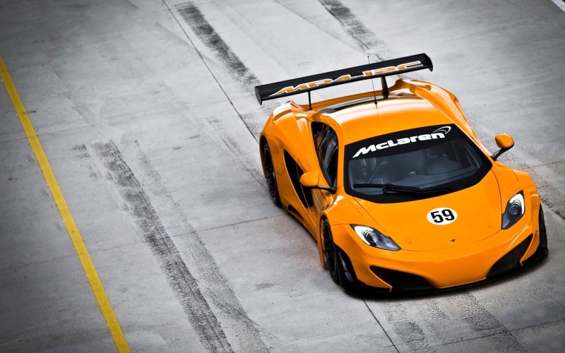 mode of transportation, land vehicle, symbol, taxi, transportation, yellow taxi, high angle view, city, car, street, road, yellow, sign, McLaren MP4-12C GT3