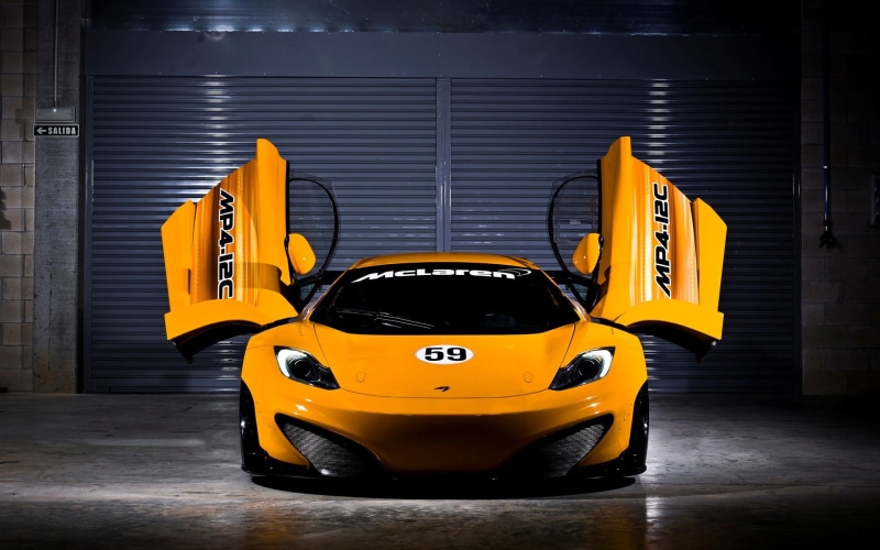 McLaren MP4-12C GT3, McLaren MP4-12C, 1080P, McLaren