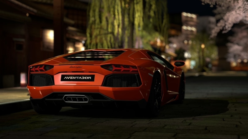aventador, car, lamborghini, sports, red, 1080P, cars