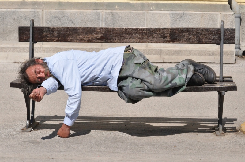 business, people, Bench, males, day, Old Man, lying down, Man, sleeping, architecture, emotion, adult, sundowner, Outside, outside, side view, mid adult men
