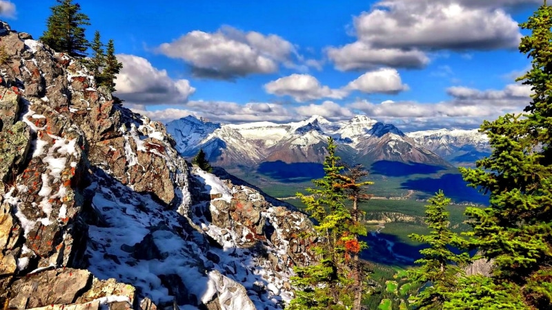 nature, national, formation, cloud - sky, range, mountain range, environment, lake, mountain peak, trees, europe, forest, stone, hill, rock, autumn, mountains