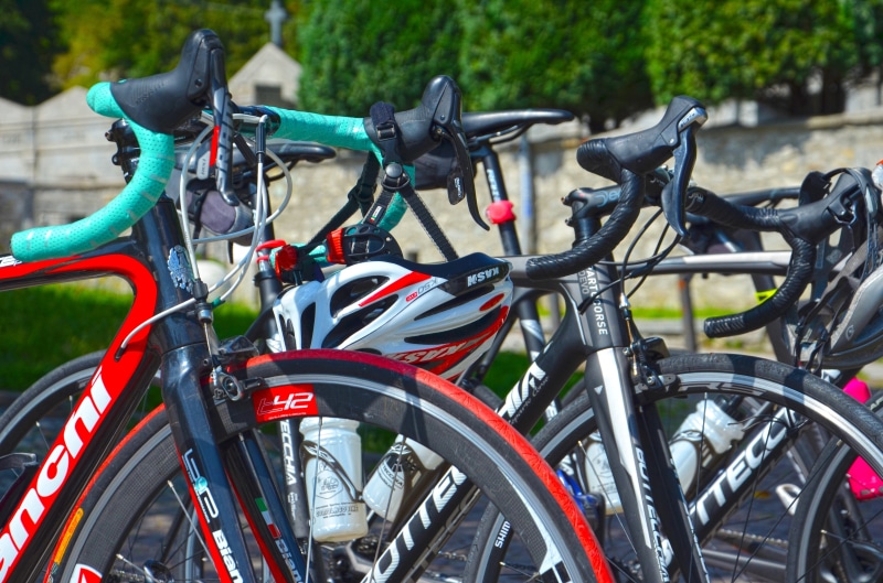 stationary, Cycling, street, city, walk, mode of transportation, road, cyclist, focus on foreground, no People, sports, side, urban Scene, sport, nature