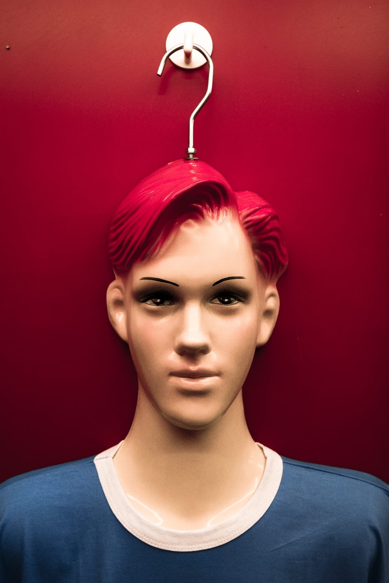 headshot, front view, looking at camera, indoors, amsterdam, clothes, beauty, face, human body part, hairstyle, human face, red head, one person, young women