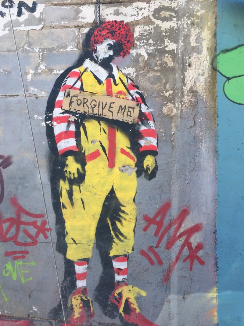 satire, mural, street art, communication, creativity, architecture, text, wall - building feature, day, western script, built structure, human representation