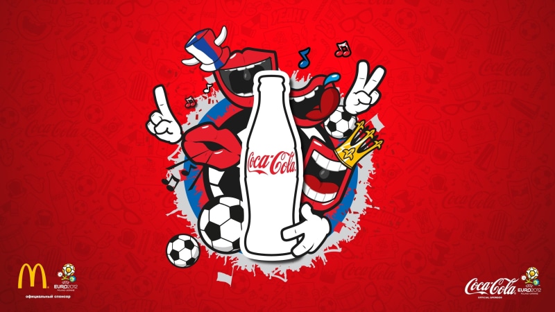 hd, cocacola, euro, Coca-Cola, x, sports, football, soccer, mcdonalds, art, 2K