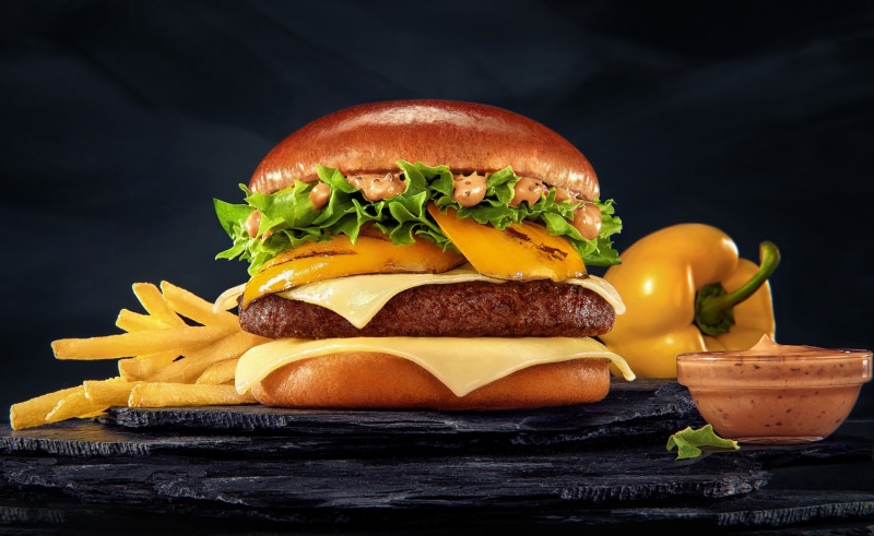 2K, pepper, McDonalds, hamburger, Burger